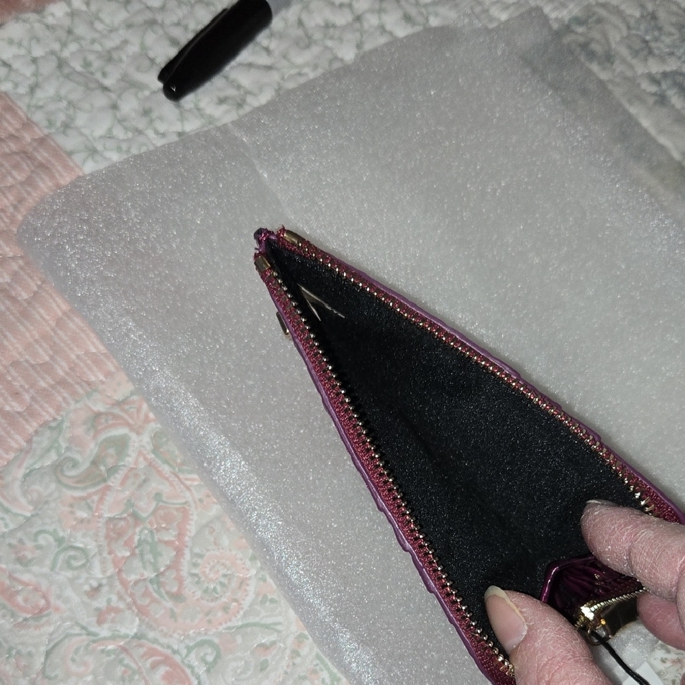 Brahmin Lennon Credit Card Wallet in Sugar Plum Melbourne. NWT. - Picture 11 of 14